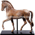 life size European antique city decoration stone marble animal horse sculpture for outdoor park piazza